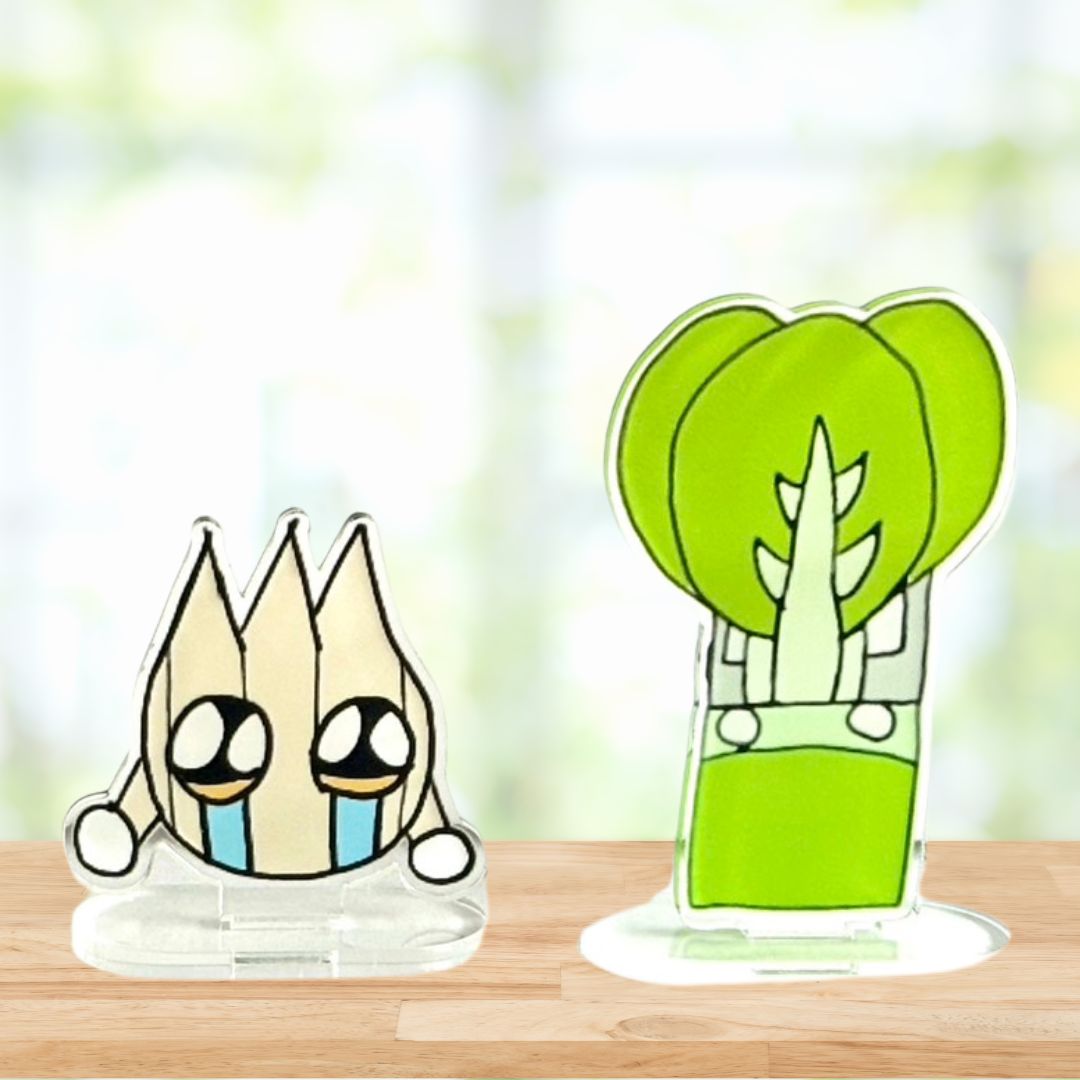 アクリルスタンド オリジナル やさいのキャラクター 障害のある子が描くキャラクター