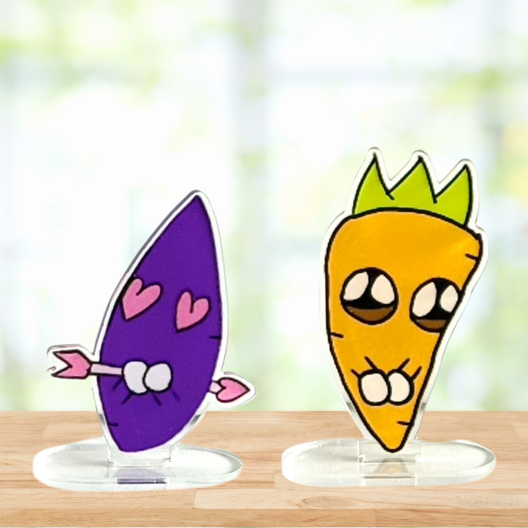 アクリルスタンド オリジナル やさいのキャラクター 障害のある子が描くキャラクター