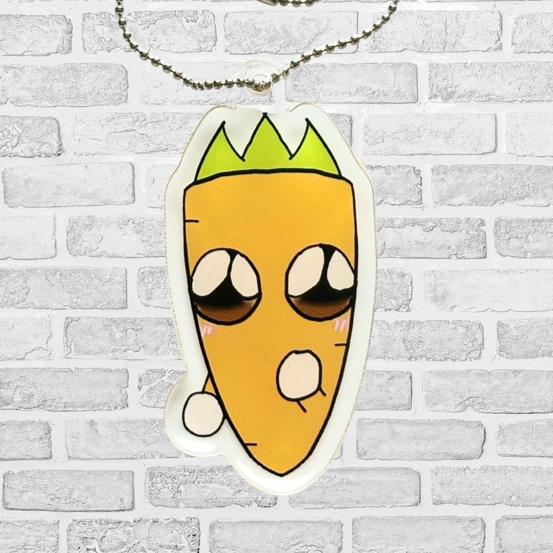 アクリルキーホルダー オリジナル やさいのキャラクター 障害のある子が描くキャラクター