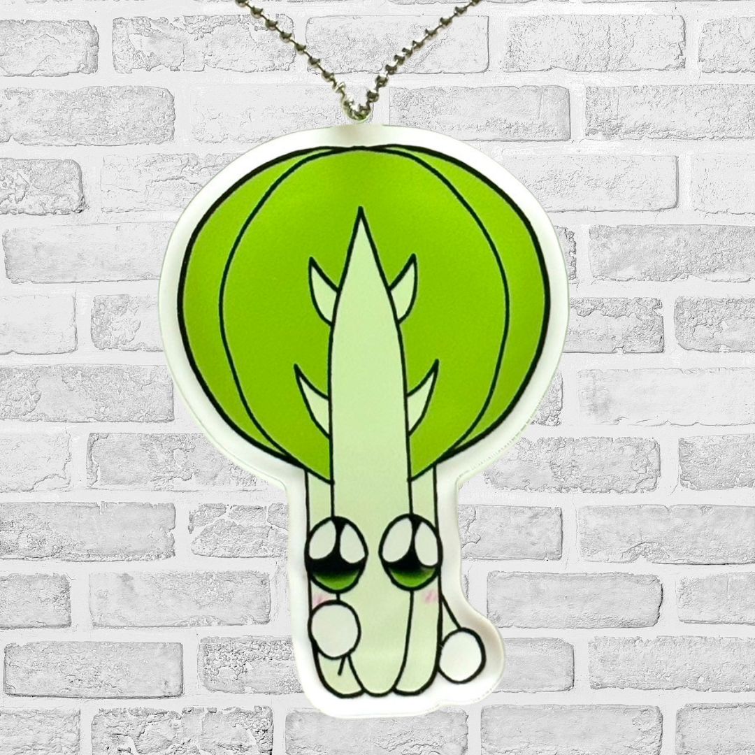 アクリルキーホルダー オリジナル やさいのキャラクター 障害のある子が描くキャラクター