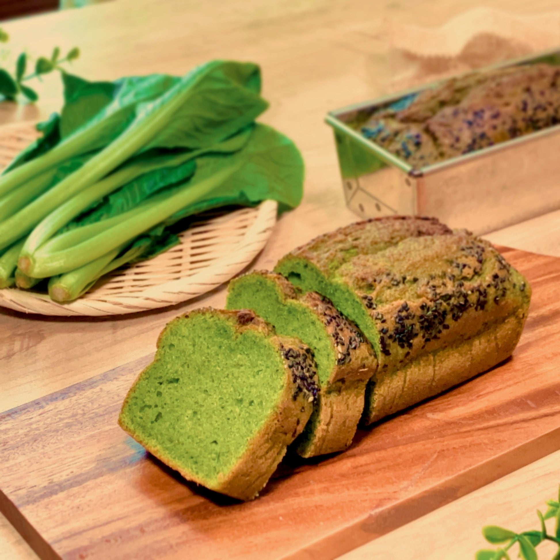 やさいのおやつ パウンドケーキ こまつな ホールサイズ しっとりパウンドケーキ