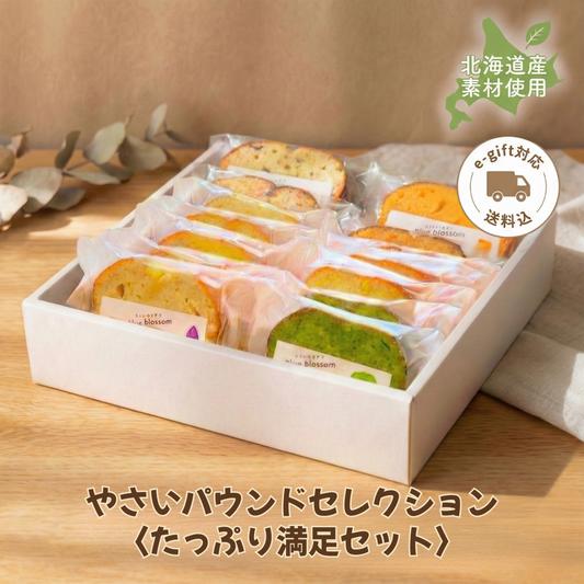 【送料込】やさいパウンドセレクション〈たっぷり満足セット〉（16個入）